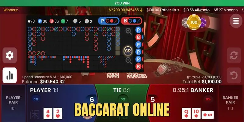 Baccarat online