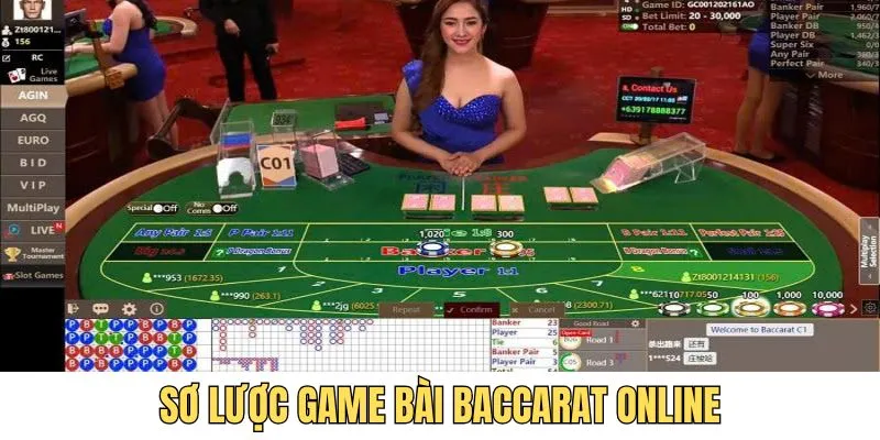 Sơ lược game bài Baccarat online